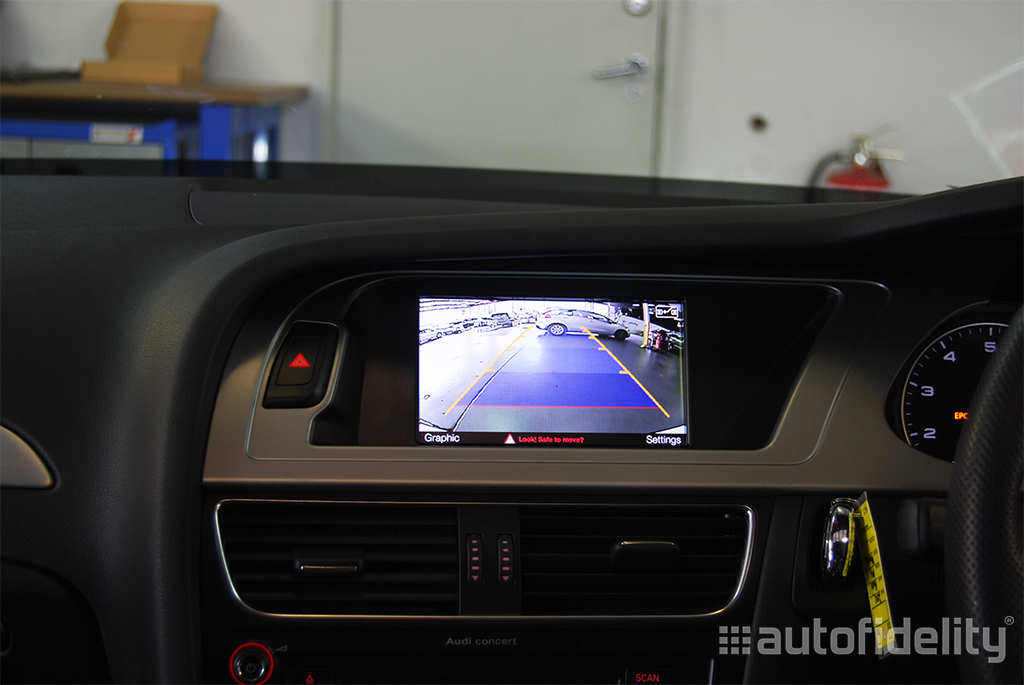 Integrated Rear View (Reversing) Camera System for Audi A4 8K 1