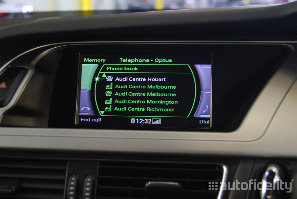 2G MMI Kufatec Fiscon Pro Integrated Hands-Free Bluetooth System For Audi Q7 4L 1