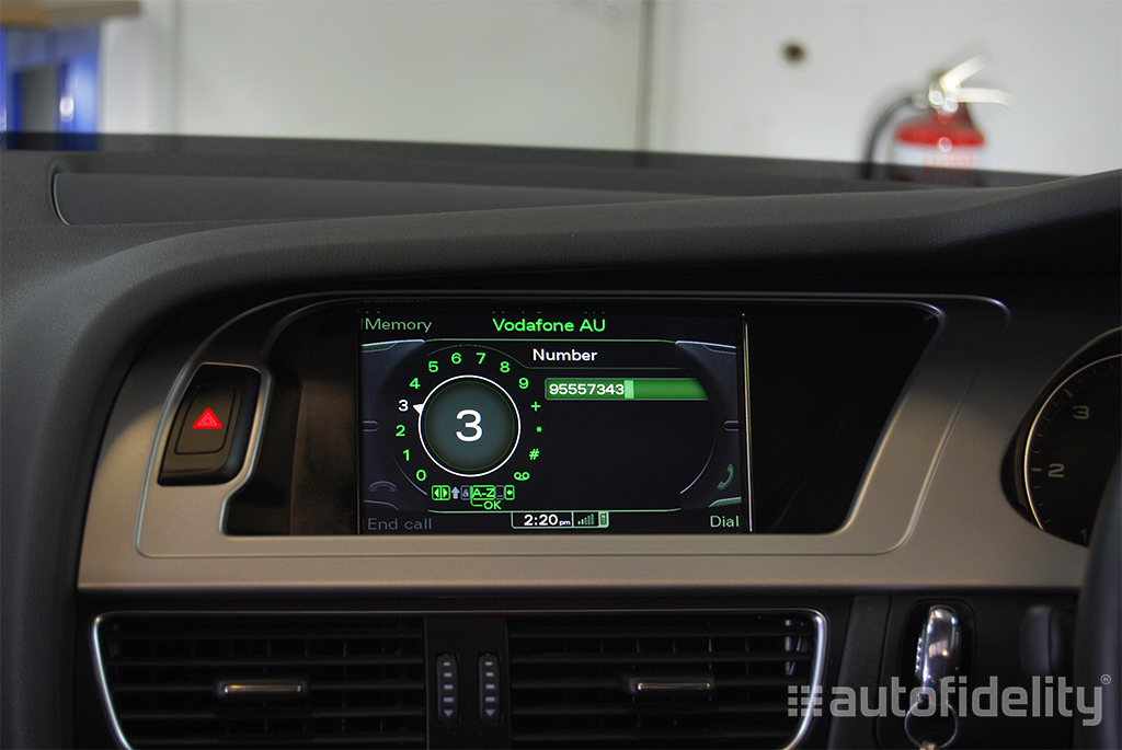 3G MMI Integrated Factory Hands-Free Bluetooth System for Audi Q5 8R 1
