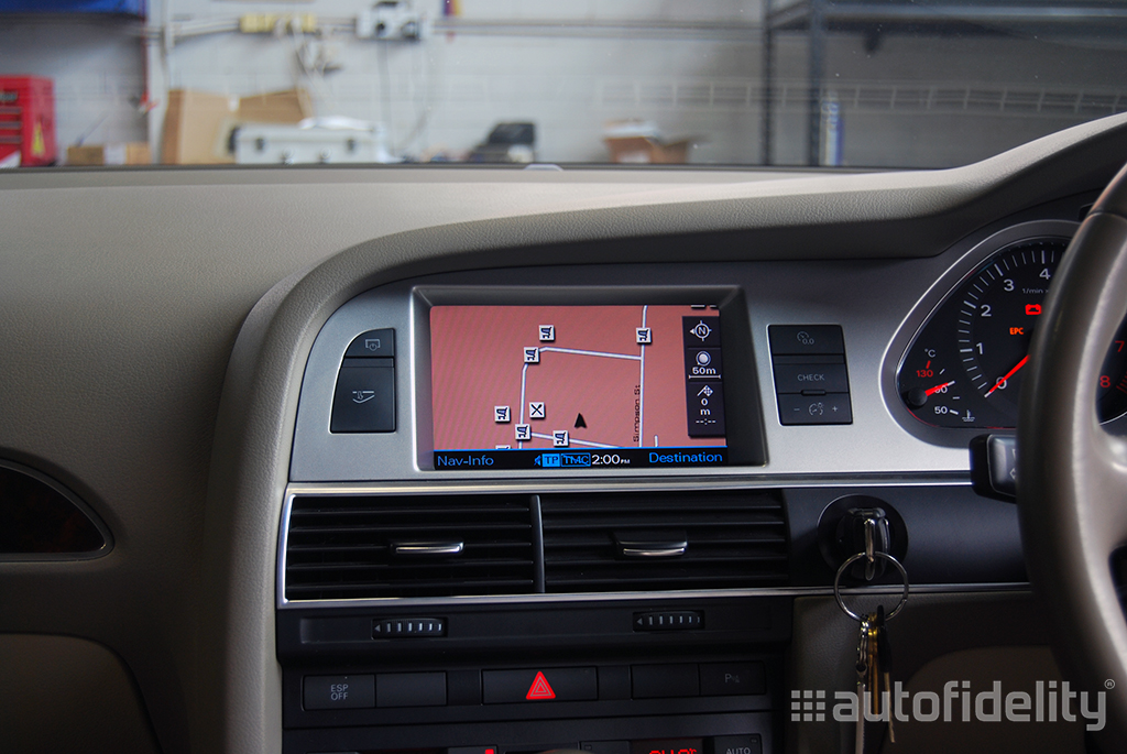 Audi A6 4F 2G MMI Integrated DVD Based Satellite Navigation System 1