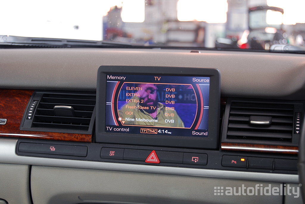 Audi A8 4E Integrated TV Tuner Retrofit (Upgrade) to Audi MMI System 1