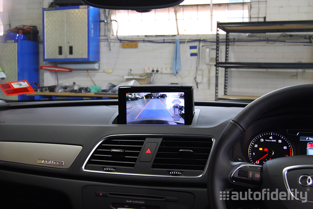 Audi Q3 8U Audi Parking System Advanced (APS Advanced) Integrated Rear View (Reversing) Camera System 1