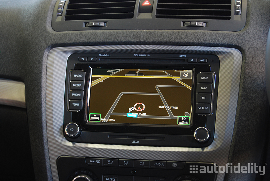 Columbus Touchscreen Integrated Satellite Navigation System for Skoda Octavia 1