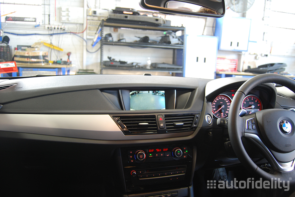 Integrated Rear View Camera System For BMW X1 1