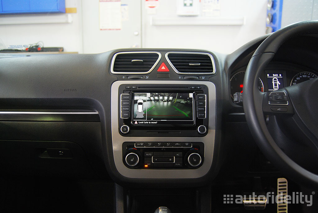 Integrated Rear View (Reversing) VW Emblem Camera System for Volkswagen Eos (1F) 1