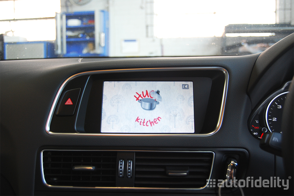 Integrated TV Tuner Retrofit (Upgrade) to Audi MMI System For Audi A5 8T 01