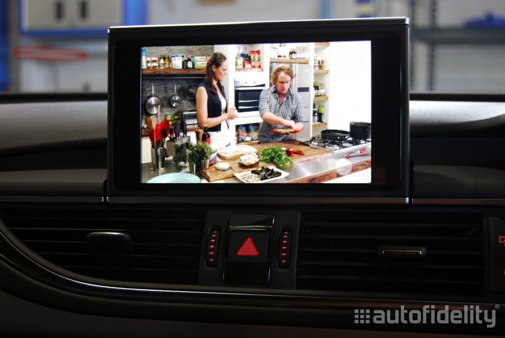 Integrated TV Tuner Retrofit to Audi MMI System For Audi A6 4F 1