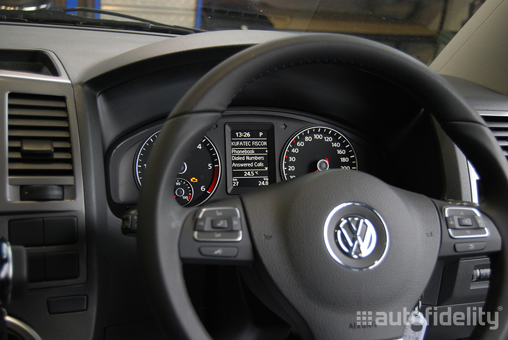 Kufatec Fiscon Basic Plus Integrated Hands-Free Bluetooth System for Volkswagen Transporter 1