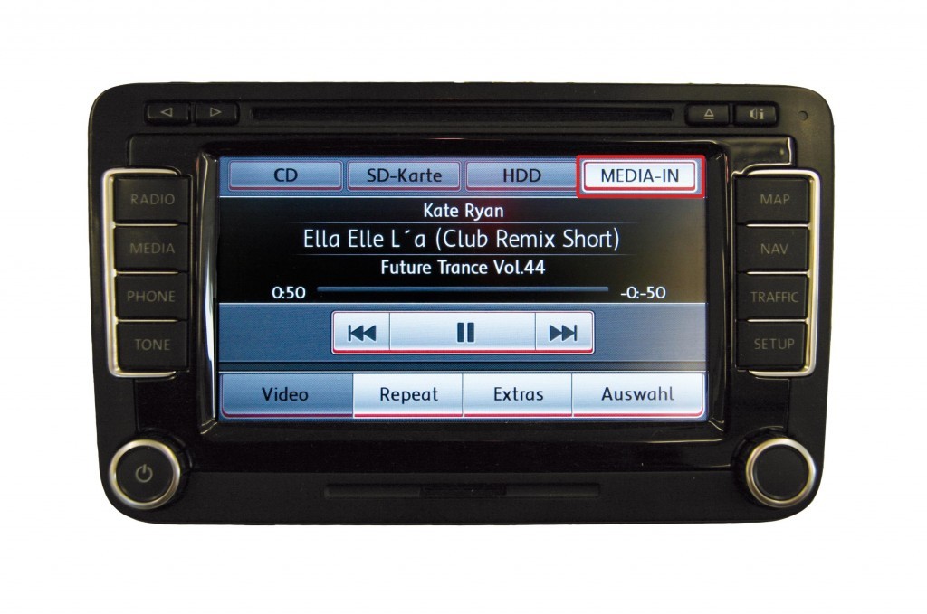 Mobile Device Interface (MDI) with iPod Cable for RNSE Retrofit for Volkswagen Golf Wagon 1