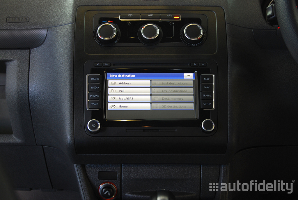 RNS 510 Touchscreen Integrated Navigation System for Volkswagen Caddy (2K) 1