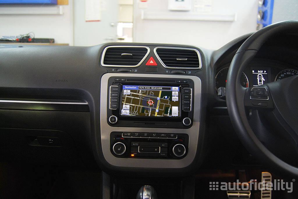 RNS 510 Touchscreen Integrated Navigation System for Volkswagen Eos (1F) 1