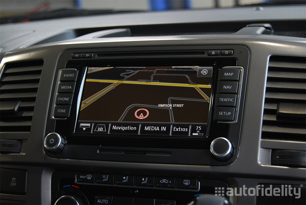 RNS-510 Touchscreen Integrated Navigation System for Volkswagen Transporter 1