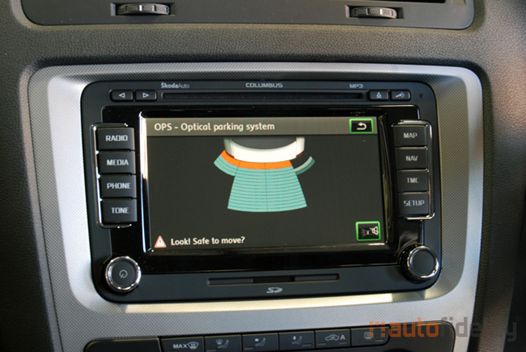 Skoda Park Pilot Rear Park Parking Sensor System with OPS (Optical Display) for Skoda Octavia 1Z 1