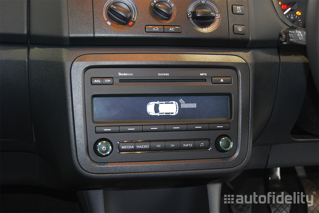 Skoda Park Pilot Rear Parking Sensor System with OPS (Optical Display) for Skoda Fabia (2011) 1
