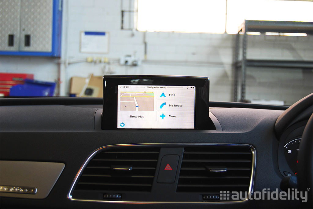 Touchscreen Integrated Satellite Navigation System For Audi Q3 8U 01