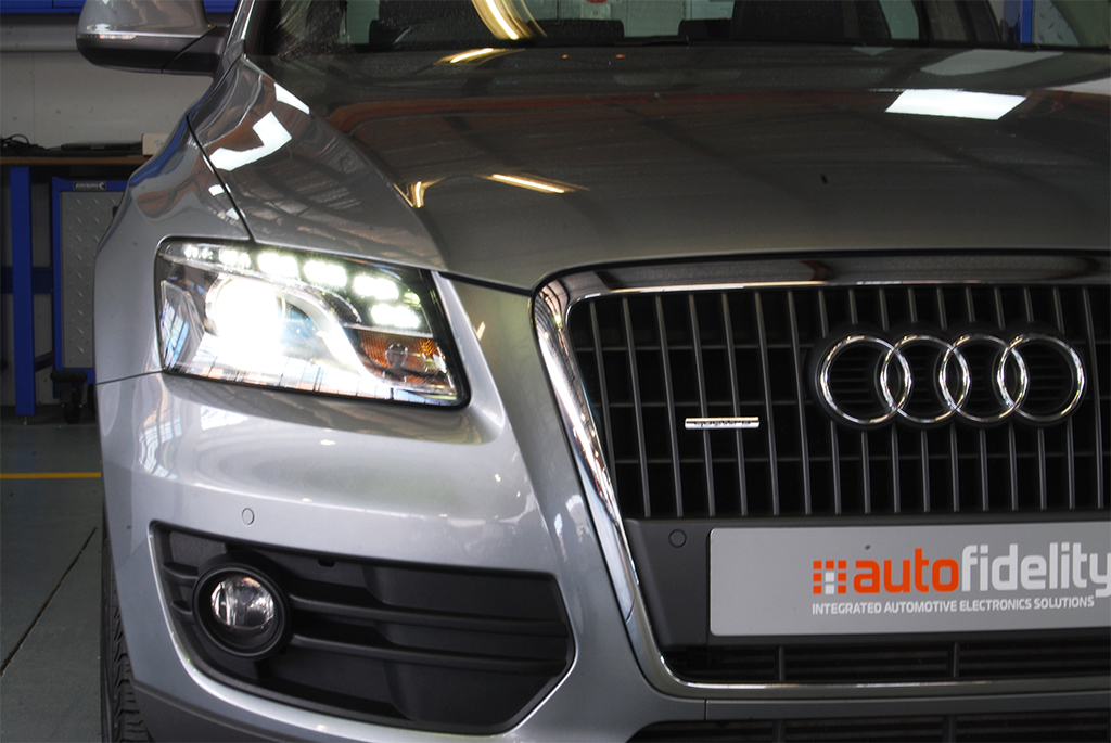Bi-Xenon Headlight Retrofit (Upgrade) from Halogen to Bi-Xenon Headlights for Audi Q5 8R 1