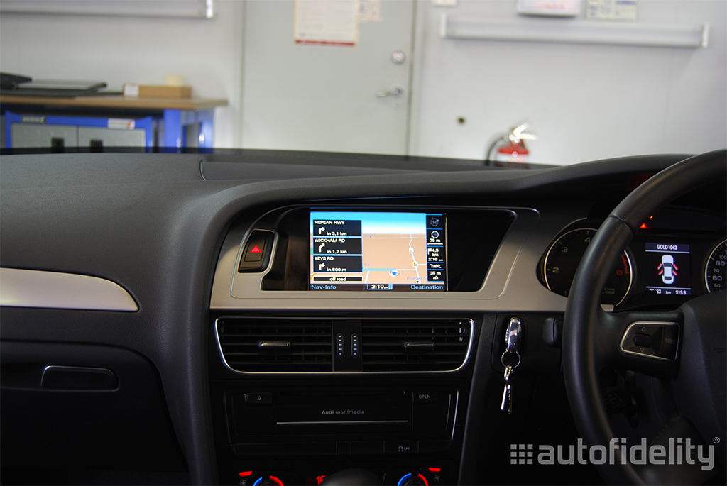 Audi A4 (8K) MMI 3G+ Factory Navigation System 1