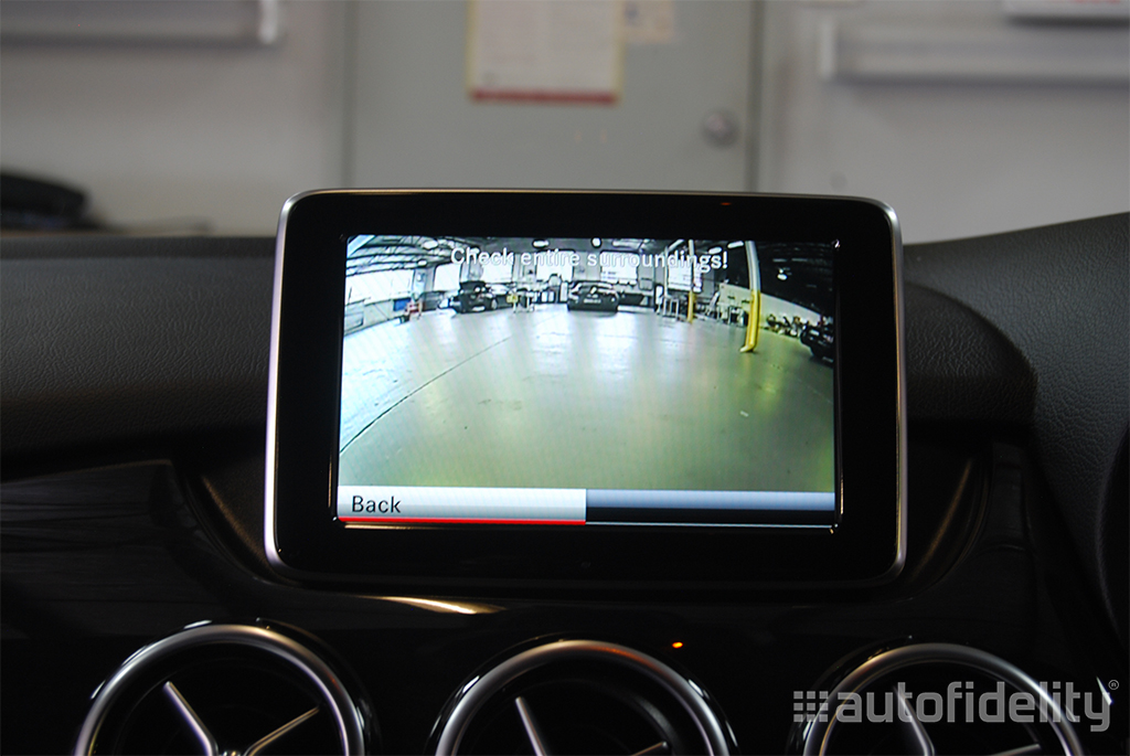 Mercedes Benz B-Class W246 Integrated Rear View (Reversing) Camera System for COMAND NTG 4