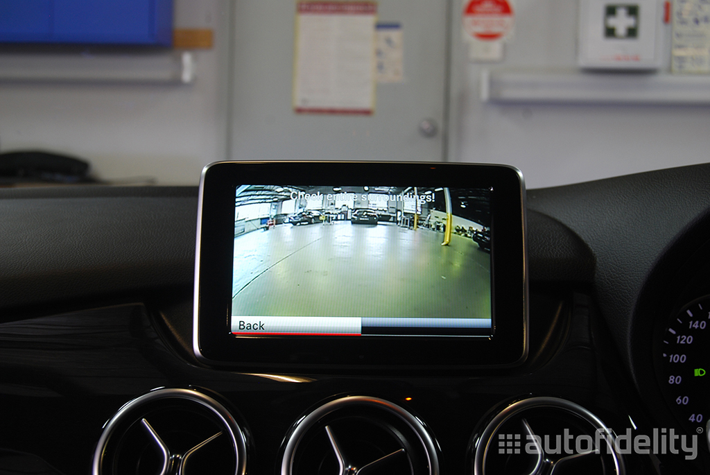 Mercedes Benz B-Class W246 Integrated Rear View (Reversing) Camera System for COMAND NTG 4