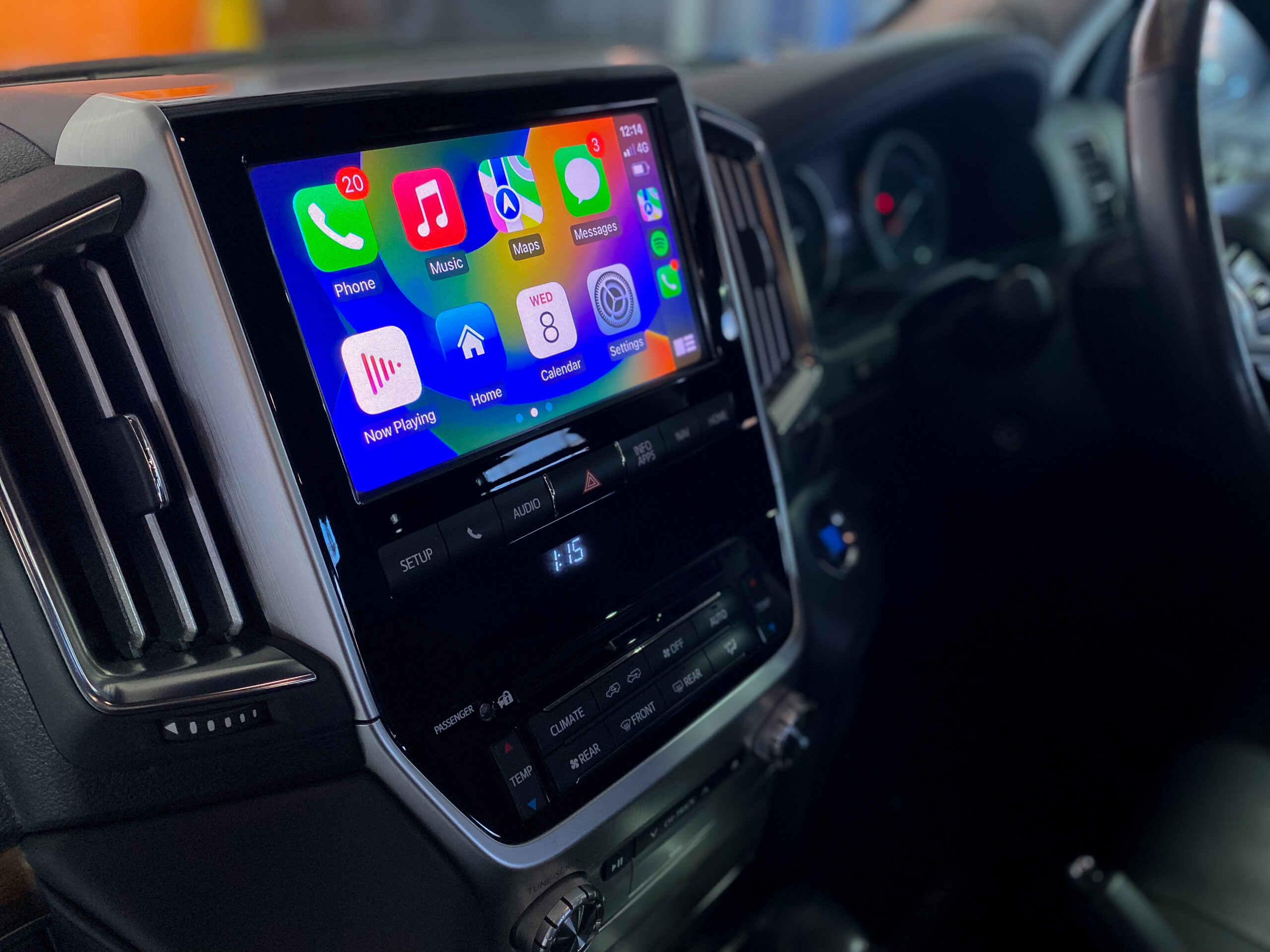 Autofidelity’s Toyota LandCruiser 200 Series 2015 - 2018 Wireless Apple CarPlay-1
