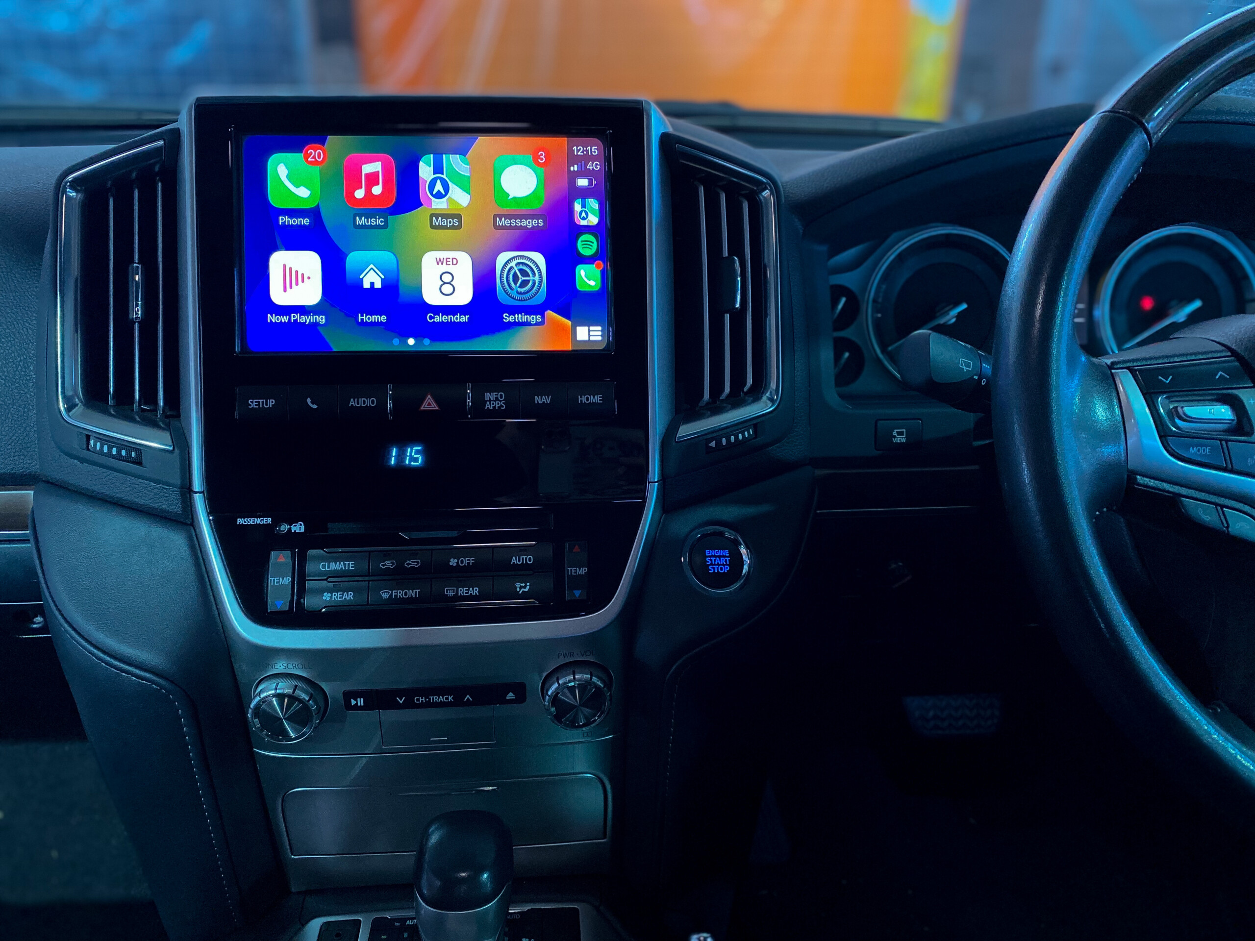 Autofidelity’s Toyota LandCruiser 200 Series 2015 - 2018 Wireless Apple CarPlay-1